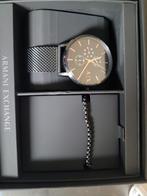 Emporio Armani AX7162SET - Nieuw!, Overige merken, Staal, Staal, Polshorloge