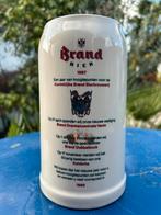 BRAND Bier 1 Liter pul -1987/1988 - Collectors item, Ophalen of Verzenden, Nieuw, Pul(len), Brand