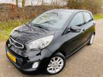 Kia Picanto 1.2 Cvvt 5-DRS 2012 Zwart, Auto's, Kia, Euro 5, Zwart, 4 cilinders, 400 kg