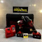 Milauwkee  Accuslagtol+ Haakse Slijper | 2accu+lader| 361864, Ophalen of Verzenden, Gebruikt, 600 watt of meer, Boormachine