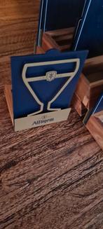 12 affligem menukaarthouders zout/peper houder, Verzamelen, Biermerken, Ophalen of Verzenden, Nieuw, Reclamebord, Plaat of Schild