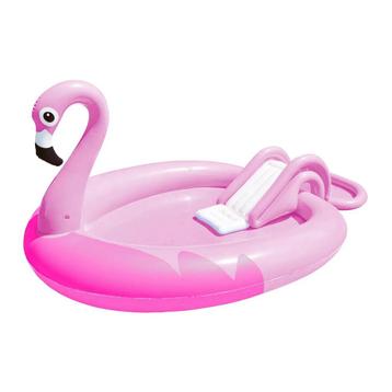 Flamingo Zwembad met Glijbaan - Kinderplezier! beschikbaar voor biedingen