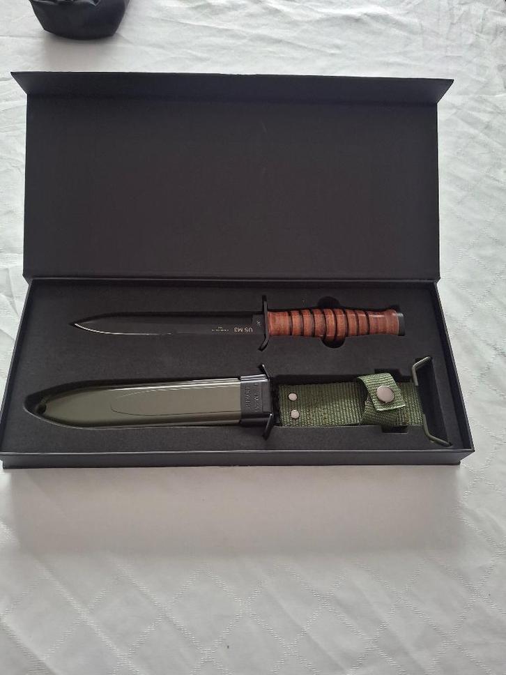 Böker Plus M3 Trench Knife, Verzamelen, Militaria | Algemeen, Landmacht, Mes of Dolk, Nederland, Verzenden