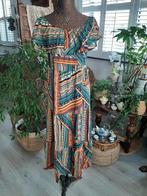 PAPRIKA!Superleuke jurk kan offshoulder/Afrikaanse WaxprintL, Kleding | Dames, Maat 42/44 (L), Ophalen of Verzenden, Zo goed als nieuw