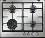 KitchenAid KHMD4 60510 kookplaat Roestvrijstaal Ingebouwd Ga, Ophalen, Nieuw, 4 kookzones, Inbouw