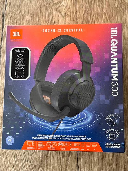 JBL Quantum 300, Audio, Tv en Foto, Koptelefoons, Zo goed als nieuw, Op oor (supra aural), Overige merken, Ophalen of Verzenden