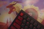 High-end Custom keyboard | QK60 | GMK Red Dragon | Morandi, Ophalen of Verzenden, Zo goed als nieuw, Qwerty, Gaming toetsenbord