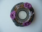 Waxinelichtjes houders/interieur decoratie., Overige materialen, Ophalen of Verzenden, Zo goed als nieuw, Kandelaar