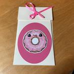 Cadeau envelopje donut, Ophalen of Verzenden, Zo goed als nieuw, Overige thema's