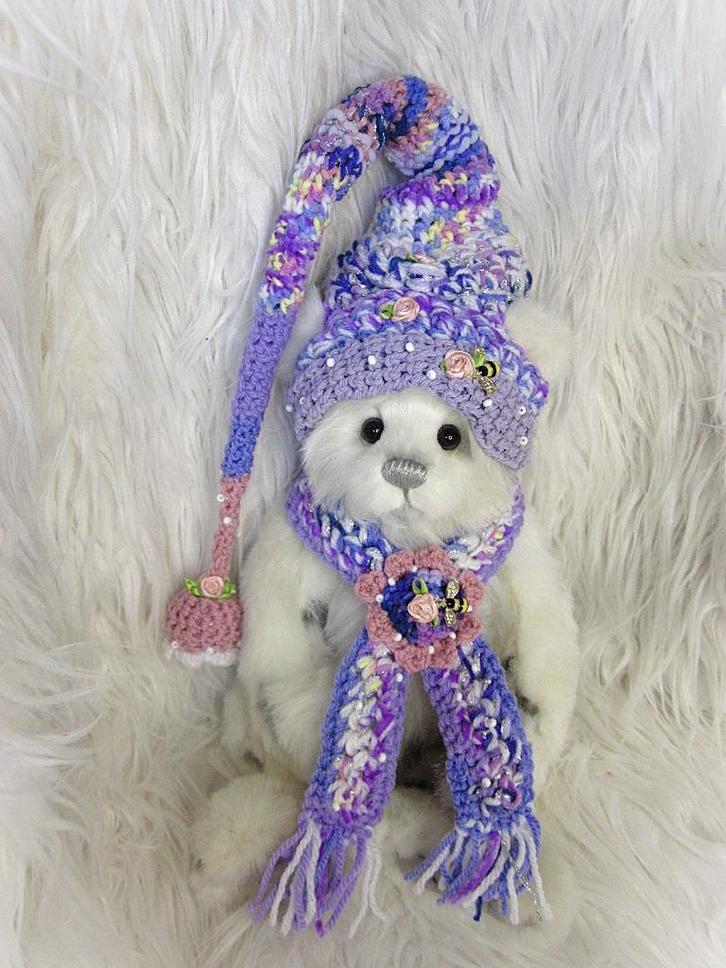 Berenmuts met sjaal voor Charlie Bears ea beren maat ca 36cm, Verzamelen, Beren en Cherished Teddies, Nieuw, Verzenden