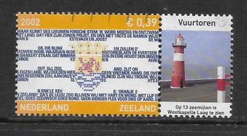 2002, Prov. Zeeland, tab Vuurtoren [2075] (K0821) beschikbaar voor biedingen
