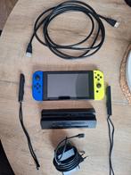 Nintendo switch 256GB krasvrij met dock en kabels, Spelcomputers en Games, Spelcomputers | Nintendo Switch, S, Met 2 controllers