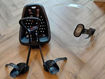 Yepp Mini - Fietsstoeltje Voor - Zwart beschikbaar voor biedingen