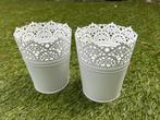 Ikea Bloempotjes - 13 cm, Rond, Binnen, Ophalen of Verzenden, Zo goed als nieuw