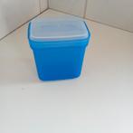 Tupperware bewaardoos blauw, Ophalen of Verzenden, Gebruikt, Wit, Bus of Trommel
