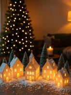 Theelicht huisjes! Setje van 5, Ophalen, Nieuw