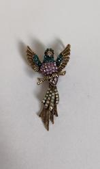 Papegaai broche, Overige materialen, 4 tot 7 cm, Overige kleuren, Nieuw