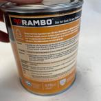 Rambo Pantserlak Puur Vergrijsd Noten 0778 Zijdeglans 750ml, Nieuw, Ophalen of Verzenden, Verf, Rambo