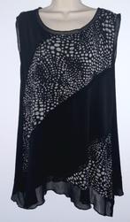 Tuniek maat 44/46, Ophalen of Verzenden, Zo goed als nieuw, Zwart, Blouse of Tuniek