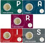Speciale 2 euro mun FRANKRIJK 2024 "Boxsen" in coincards., 2 euro, Frankrijk, Ophalen of Verzenden