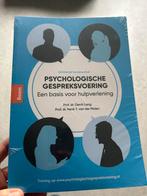 Psychologische Gespreksvoering - NIEUW !!!, Ophalen of Verzenden, Nieuw, Klinische psychologie