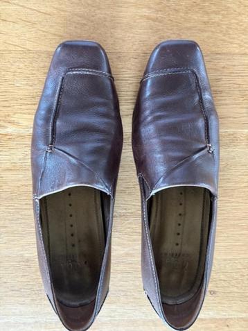 Dames schoenen, bruin, leer, merk Högl, maat 4 (37) beschikbaar voor biedingen