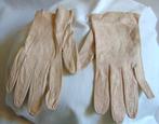 Leren dames handschoenen vintage jaren 50, Antiek en Kunst, Ophalen of Verzenden, Dames, Vintage antiek oud