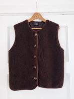 Donkerbruin teddy vestje - maat M, Kleding | Dames, Maat 38/40 (M), Bruin, Verzenden, Zo goed als nieuw