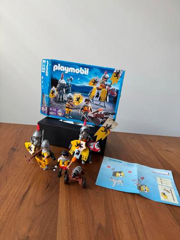 Playmobil leeuwenridderset 4871 beschikbaar voor biedingen
