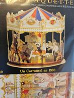 Carousel draaimolen maquetteCaroussel / draaimolen kaart, Overige thema's, Ongelopen, Verzenden, 1980 tot heden