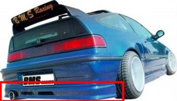 BMS bumperlip achterzijde voor Honda CRX 1988-1991 (type 2) beschikbaar voor biedingen
