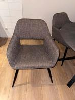 Ronde eetkamertafel + 3 stoelen, Ophalen, Zo goed als nieuw, Rond, 100 tot 150 cm