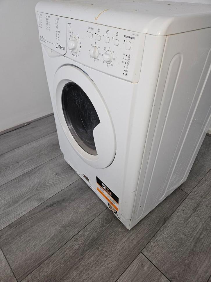 Indesit IWDC 6145 Wasmachine - Amsterdam Lelylaan, Witgoed en Apparatuur, Wasmachines, Gebruikt, 85 tot 90 cm, 1200 tot 1600 toeren