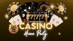 ThuisCasino huren – ideaal voor kleine feesten, Vijf spelers of meer, Verzenden, Nieuw