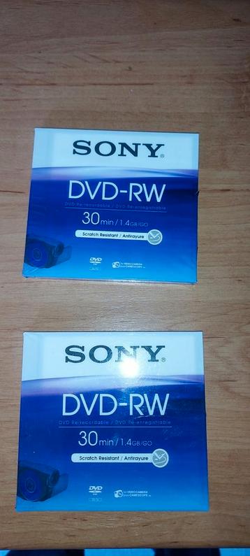 sony dvd-rw 30 min 1,4 gb