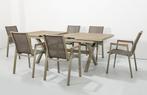 Tuinset Tuinset 6 stoelen Tuintafel met stoelen Tuinstel, 6 zitplaatsen, Ophalen of Verzenden, Tuinset, Eettafel