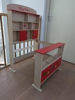 Houten Speelgoed Winkel, Ophalen, Zo goed als nieuw, Poppenhuis