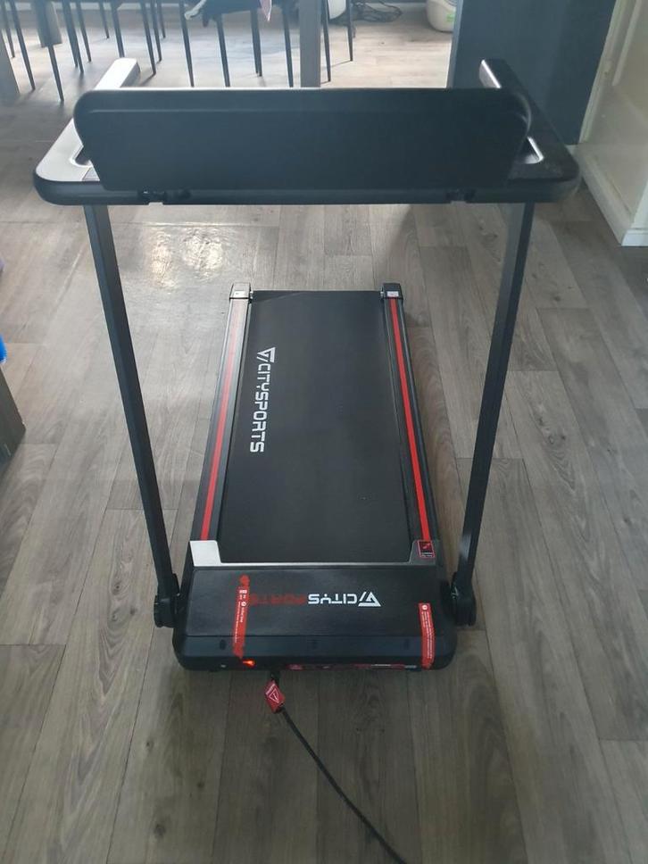 Compacte Loopband - Ideaal voor Thuis!, Sport en Fitness, Fitnessapparatuur, Zo goed als nieuw, Loopband, Benen, Buik, Rug, Metaal