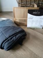 Nieuwe Sleepmed zwaartedeken 7 kg 150x200. Kleur antraciet, Huis en Inrichting, Slaapkamer | Beddengoed, Dekbedovertrek, Ophalen of Verzenden