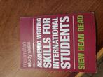 Academic writing Skills for international students, Gelezen, Macmillan, Beta, HBO
