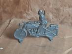 Tin motorfiets rijder, Verzamelen, Militaria | Tweede Wereldoorlog, Ophalen of Verzenden, Landmacht, Duitsland, Kist of Geocache