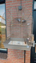 Vogelkooi Duvo Mocha – bijna nieuw – €70, Ophalen, Zo goed als nieuw, Metaal, Vogelkooi