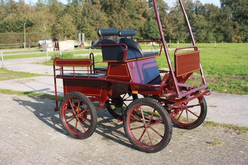 Menwagen, Dieren en Toebehoren, Rijtuigen en Koetsen, Gebruikt, Marathonwagen, Paard of Pony