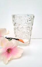 Vintage Fidenza Vetraria kristallen vaas '60, Ophalen of Verzenden, Zo goed als nieuw, Glas, Minder dan 50 cm