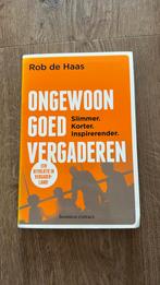 Rob de Haas - Ongewoon goed vergaderen, Ophalen of Verzenden, Zo goed als nieuw, Rob de Haas