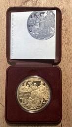 Brons verguld herdenkingsmunt 450 jaar Vorstelijk Huwelijk, Postzegels en Munten, Munten | Nederland, Ophalen of Verzenden, Losse munt