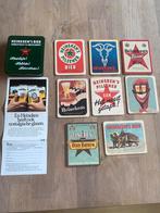 8 vintage Heineken bierviltjes in blikje., Verzamelen, Biermerken, Ophalen of Verzenden, Zo goed als nieuw, Viltje(s), Heineken