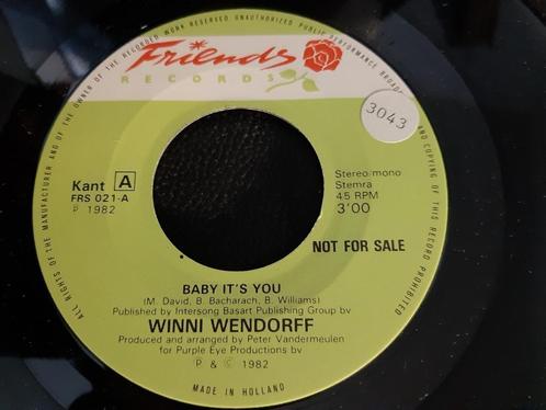 Winni Wendorff, Dance Reaction ‎– Baby It's You, Cd's en Dvd's, Vinyl Singles, Gebruikt, Single, Dance, 7 inch, Ophalen of Verzenden