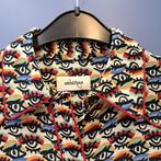 OTTOD'AME creme blouse met eye print rood blauw 36 S 45259, Kleding | Dames, Blauw, Ophalen of Verzenden, Zo goed als nieuw, Maat 36 (S)
