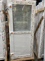 Kunststof buitendeur 90 x 204 wit RAL 9016